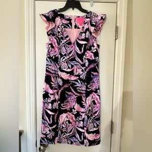 Lilly Pulitzer Mina Stretch Shift dress * EUC size 10 * $75 orig: $178